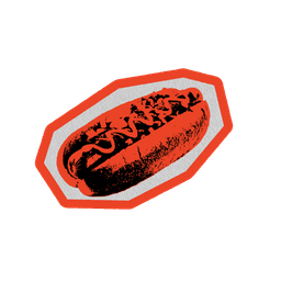 Hot Dog Orange